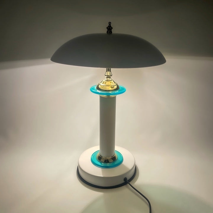 Lampe champignon blanche Cima 9105 années 80/90