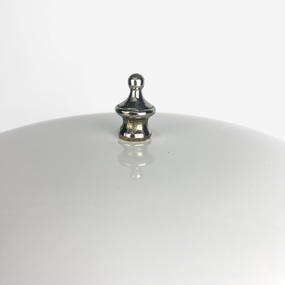Lampe champignon blanche Cima 9105 années 80/90