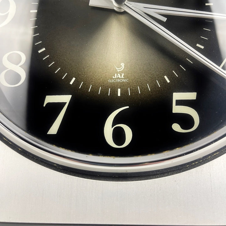 Horloge Jaz Sonnic Noire et argent 1975