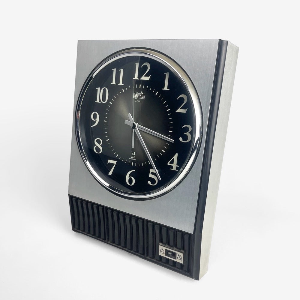 Horloge Jaz Sonnic Noire et argent 1975