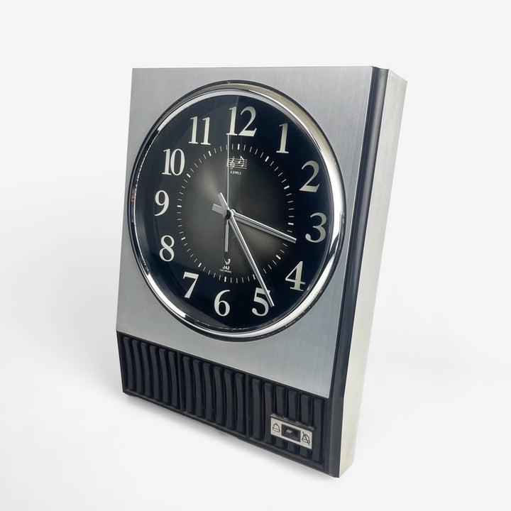 Horloge Jaz Sonnic Noire et argent 1975