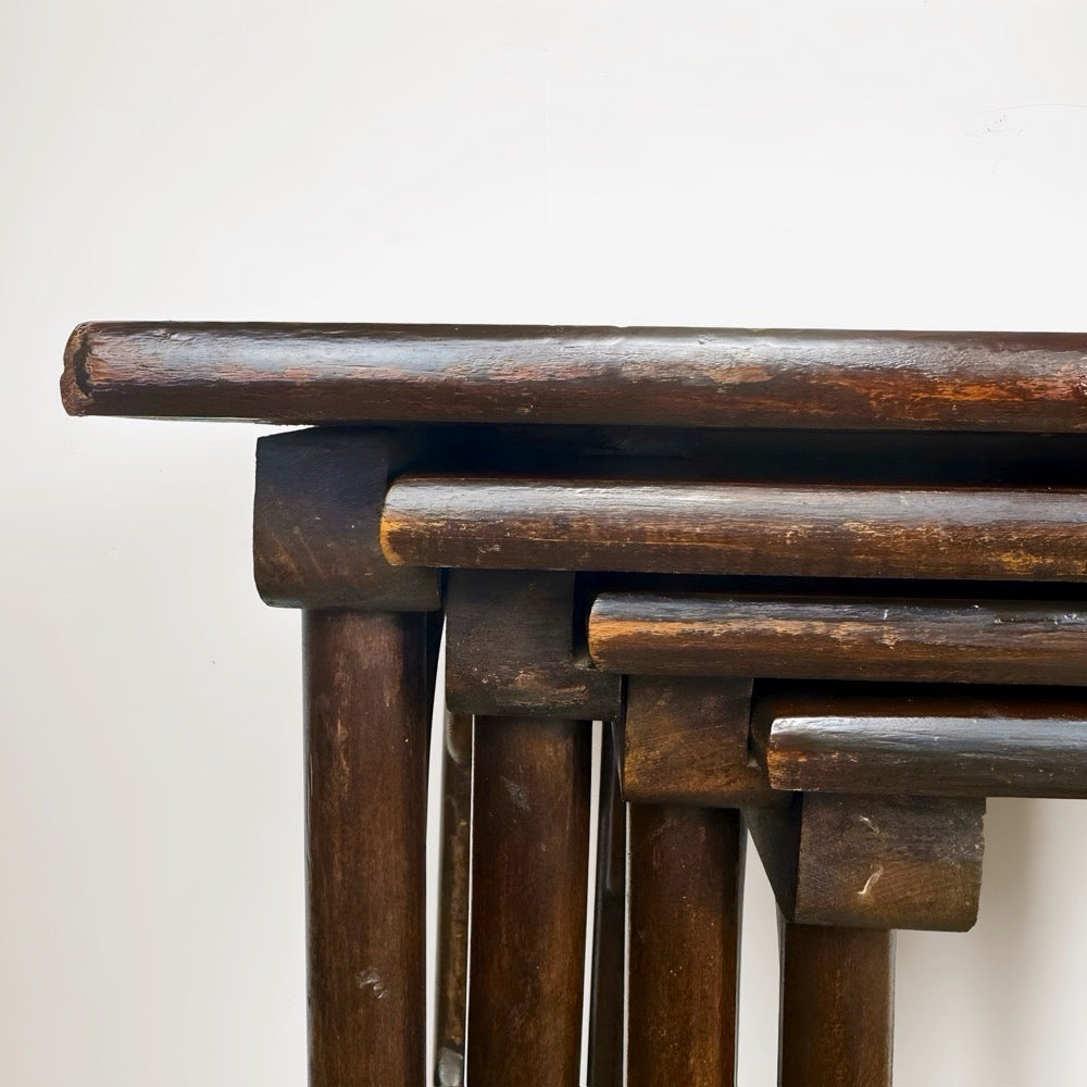 Tables gigognes Thonet n°10 Art Nouveau 1900