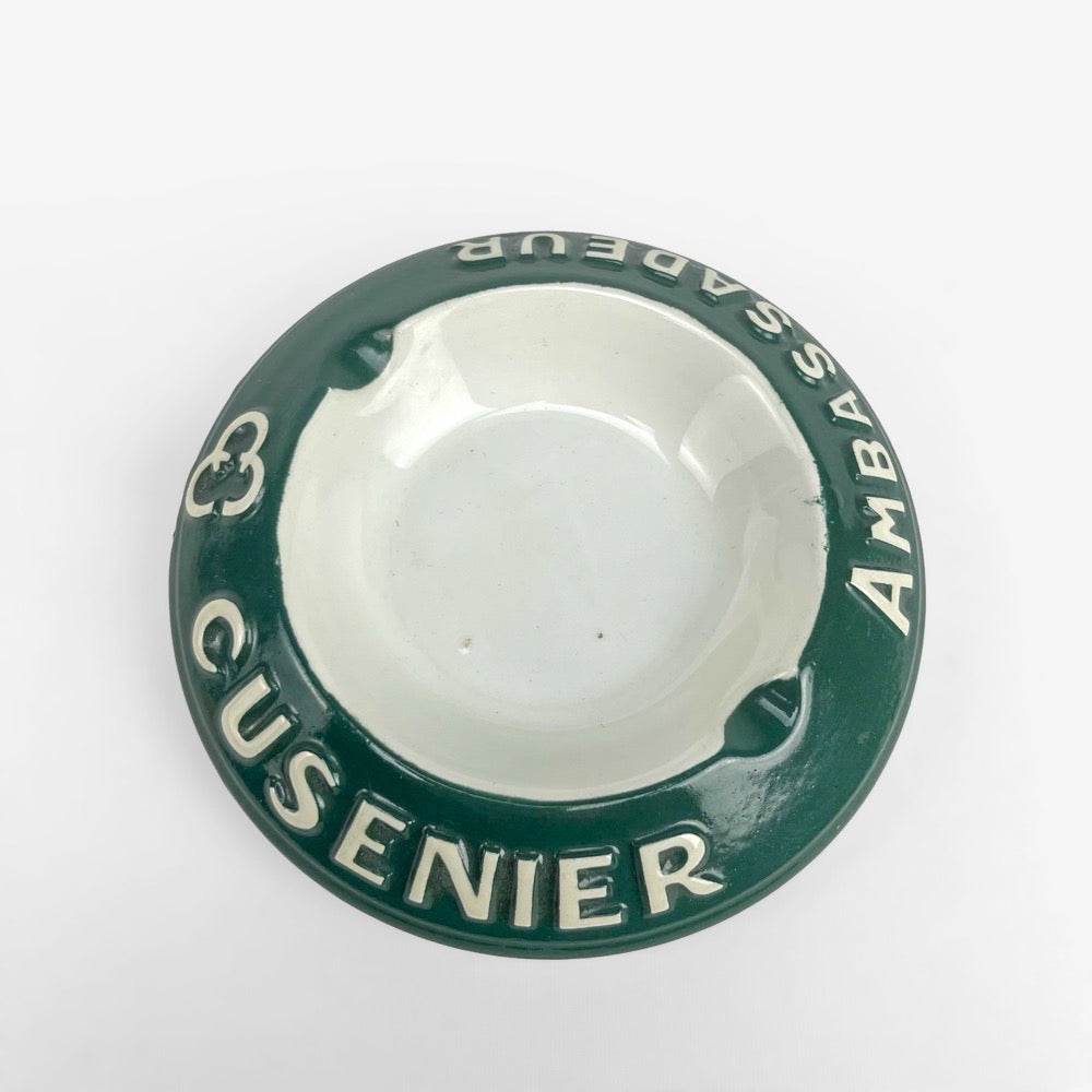 Duo de cendriers publicitaires vintages