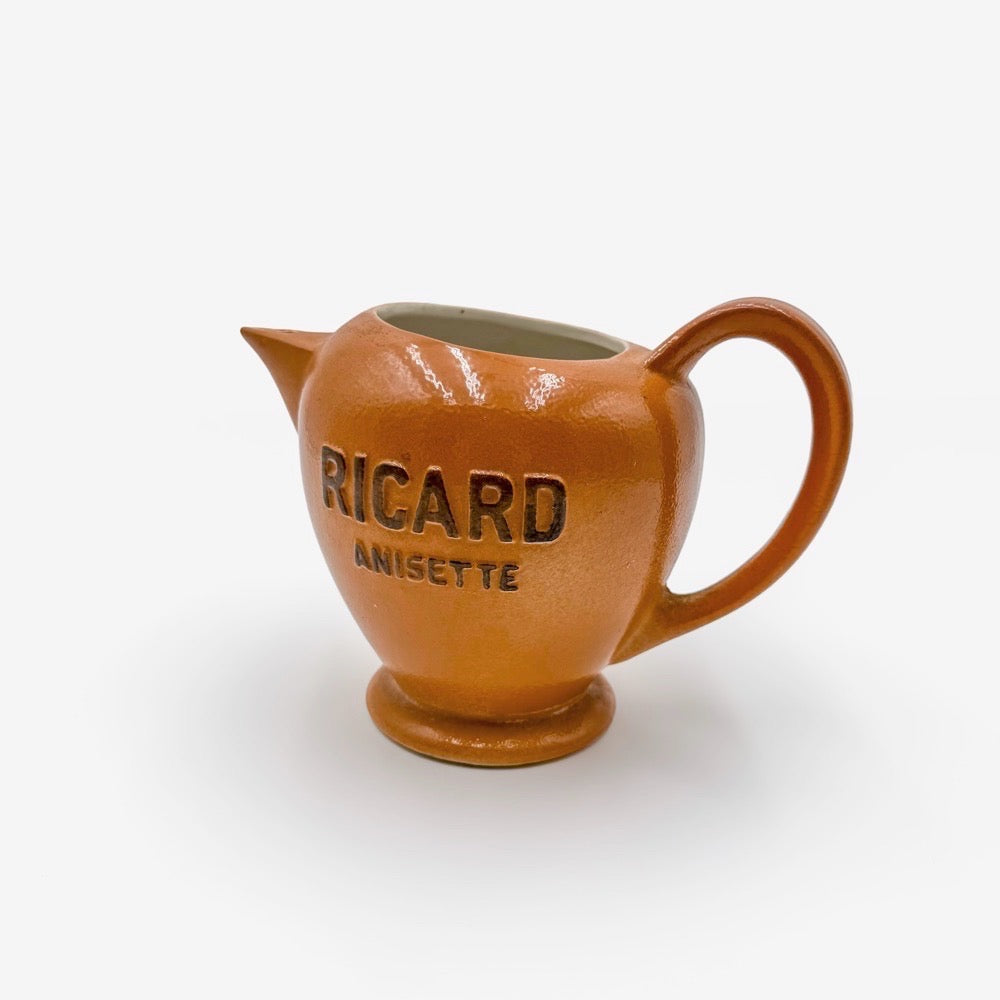 Pichet rond céramique Ricard vintage