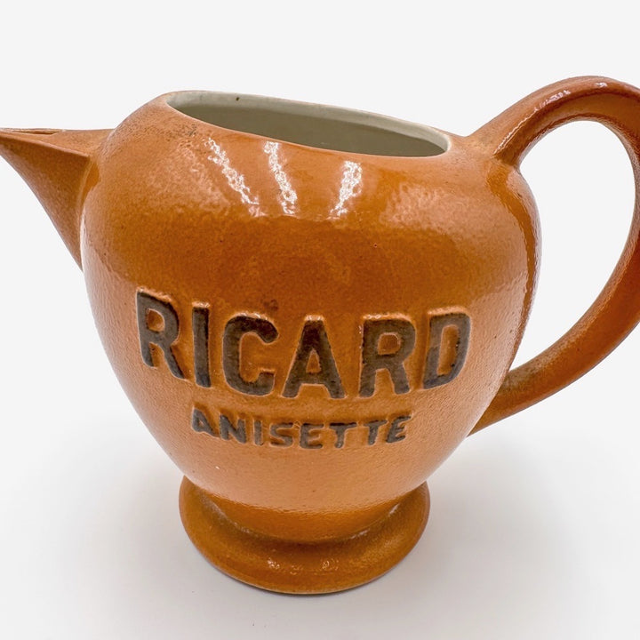 Pichet rond céramique Ricard vintage