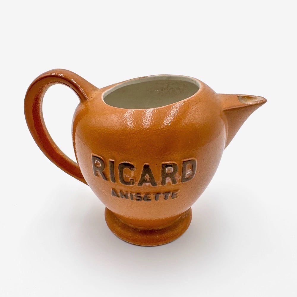 Pichet rond céramique Ricard vintage
