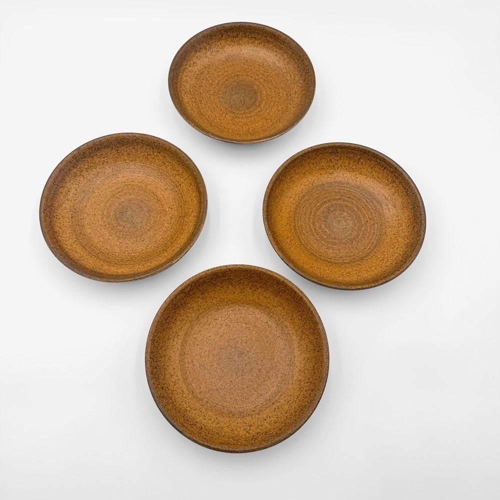 Assiettes creuses en grès émaillé Longchamp