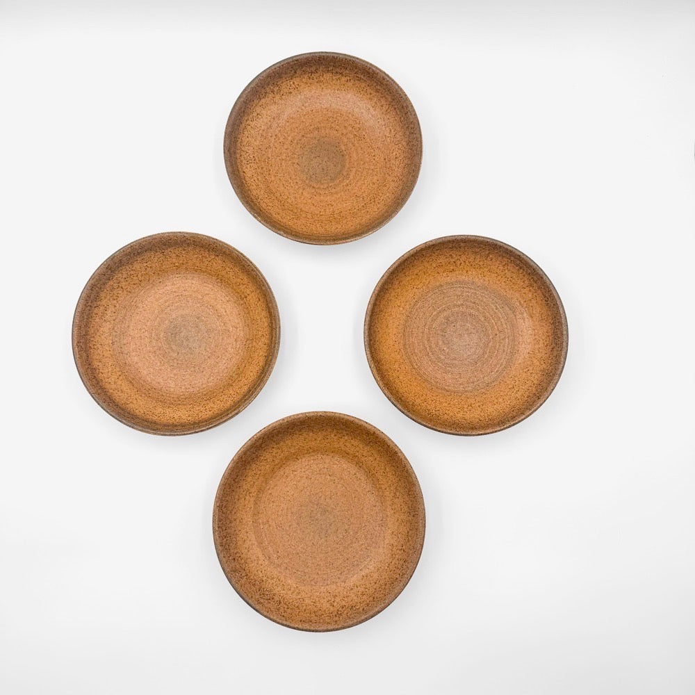 Assiettes creuses en grès émaillé Longchamp