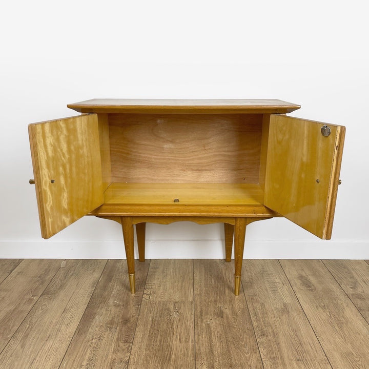 Grand chevet en bois design Mid-Century
