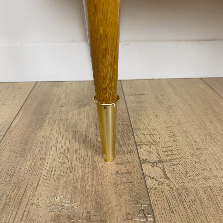 Grand chevet en bois design Mid-Century