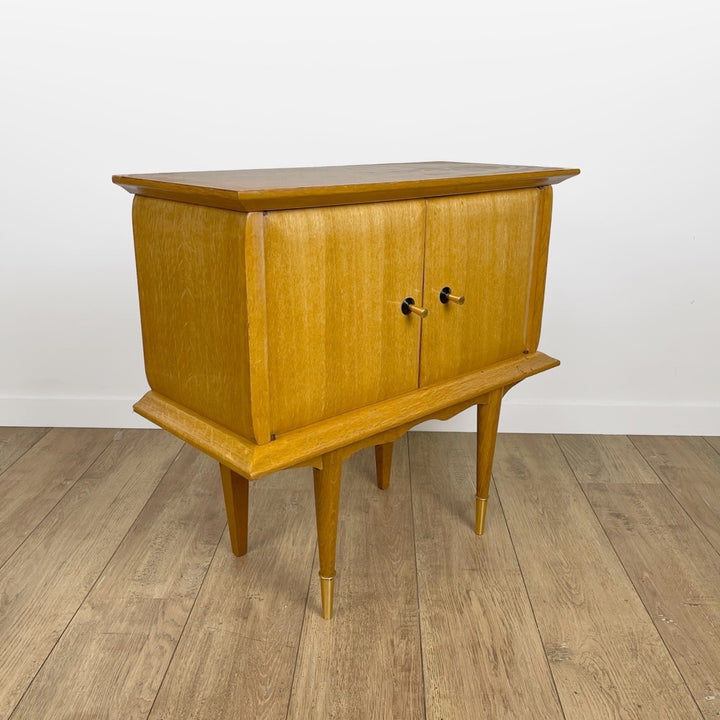 Grand chevet en bois design Mid-Century