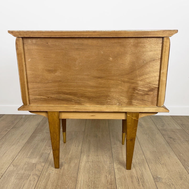 Grand chevet en bois design Mid-Century