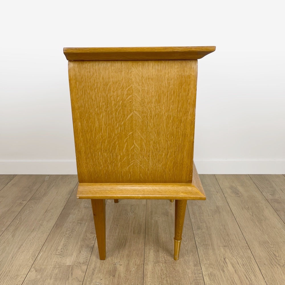 Grand chevet en bois design Mid-Century