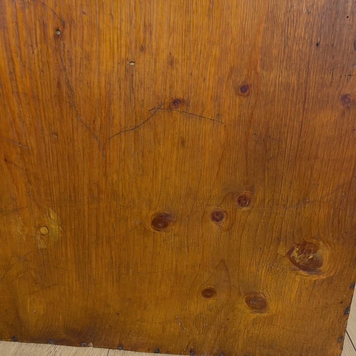 Grande valise en bois ancienne