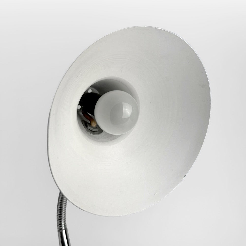 Lampe flexible alu brossé années 60