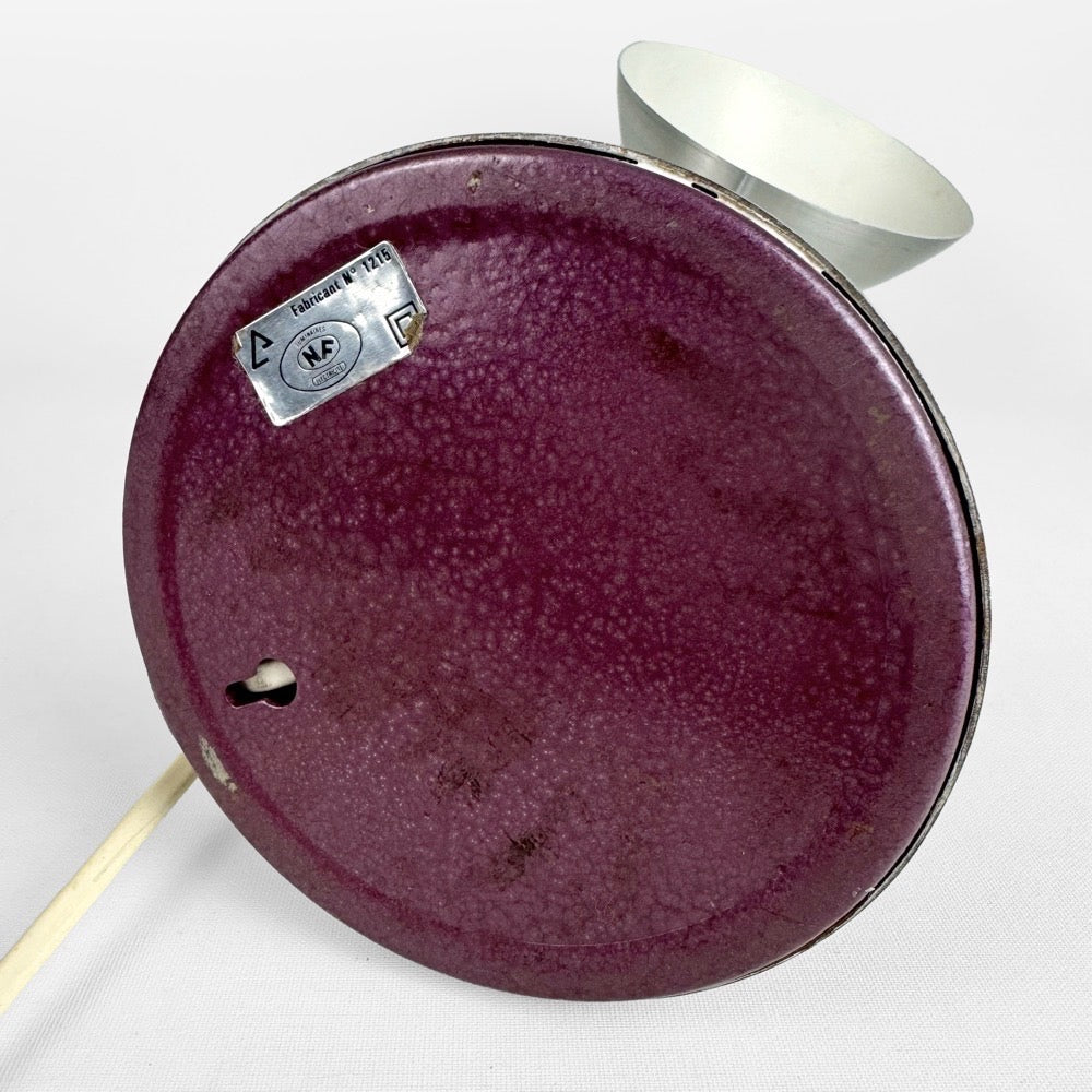 Lampe flexible alu brossé années 60