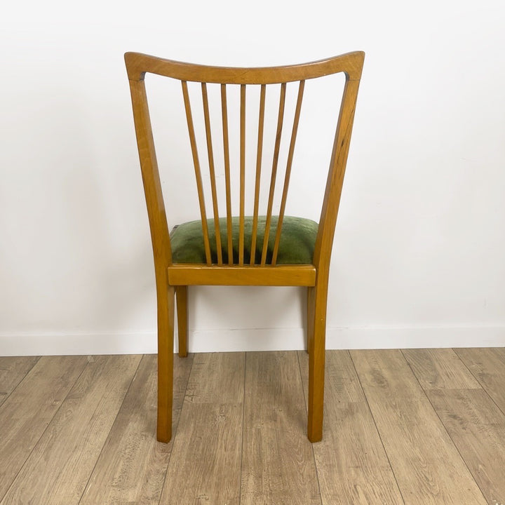 Duo de chaises à barreaux style scandinave années 50