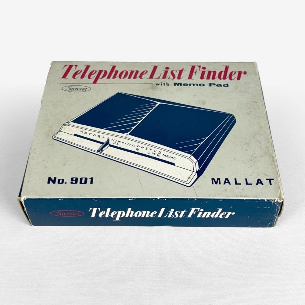 Répertoire téléphonique Mallat années 70