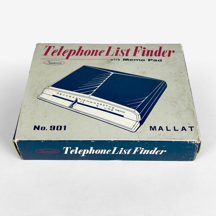 Répertoire téléphonique Mallat années 70