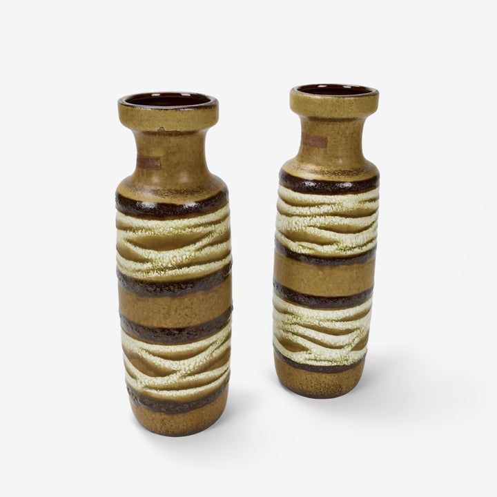 Duo de vases Scheurich couleurs d'automne