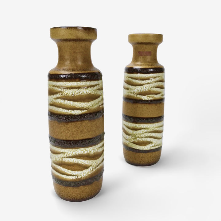 Duo de vases Scheurich couleurs d'automne