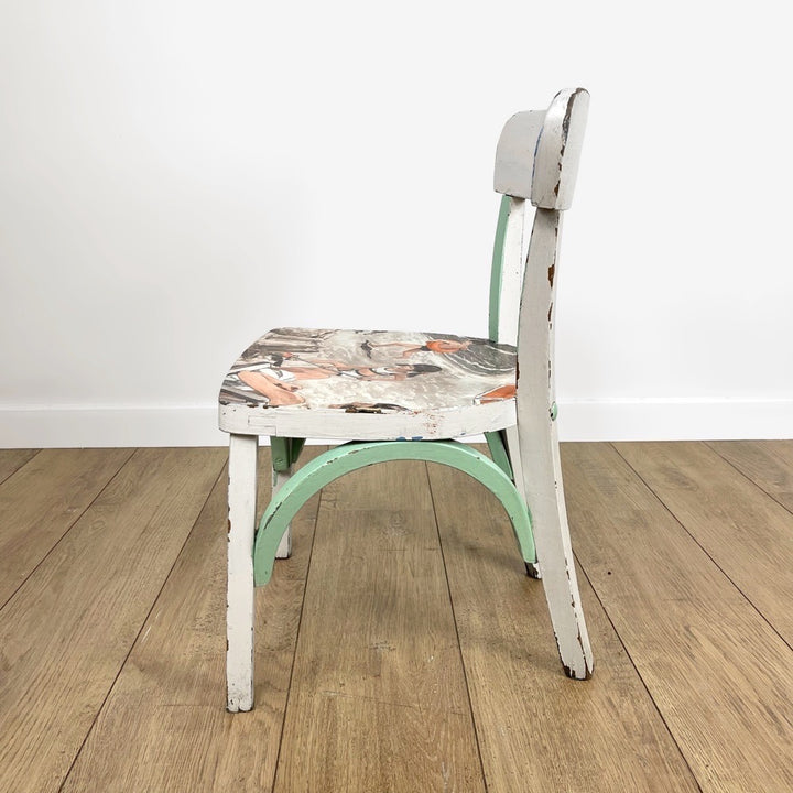 Chaise d'enfant années 70