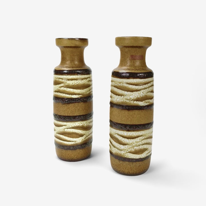 Duo de vases Scheurich couleurs d'automne