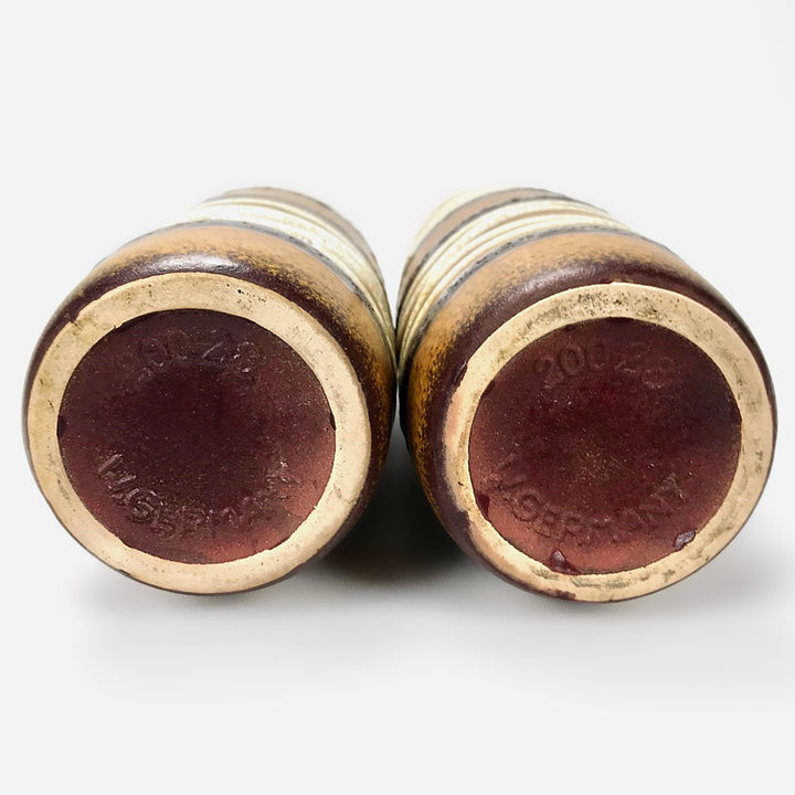 Duo de vases Scheurich couleurs d'automne