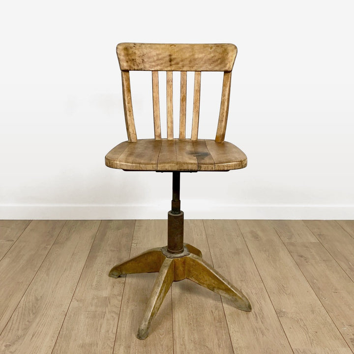 Chaise de bureau Stoll années 30