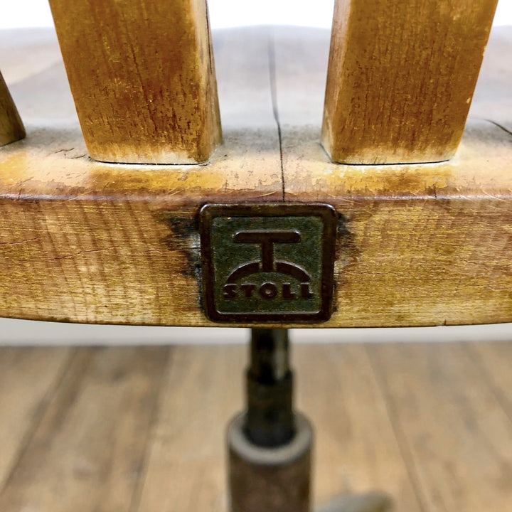 Chaise de bureau Stoll années 30