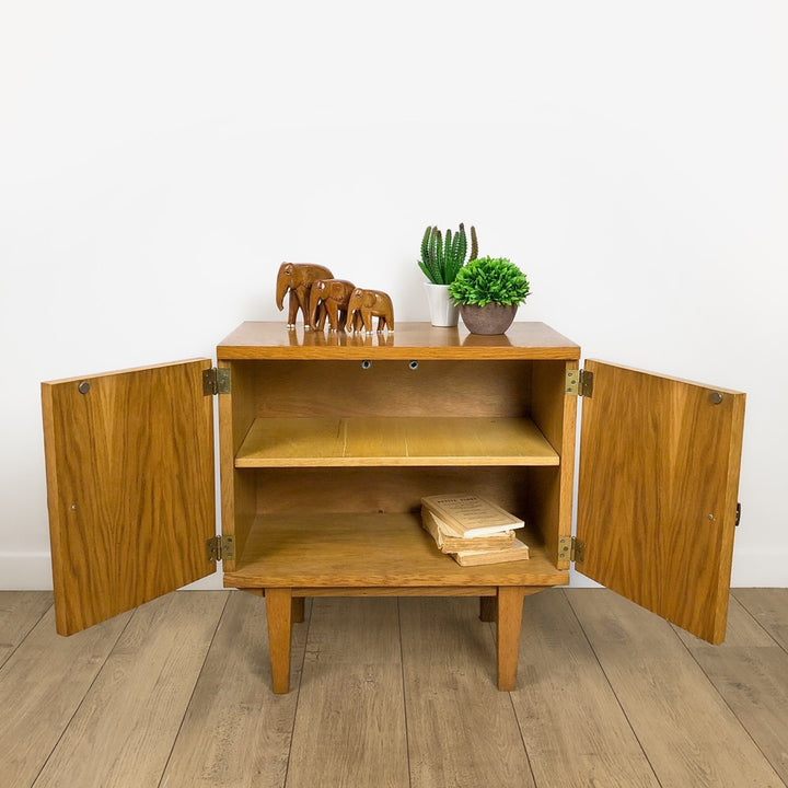 Chevet scandinave en bois blond