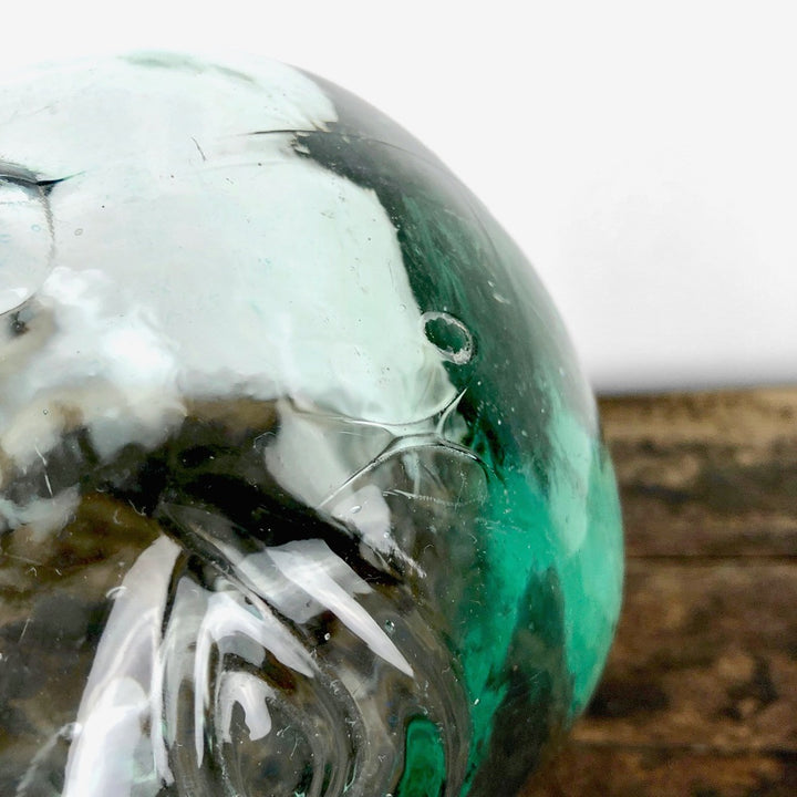 Marotte en verre porte-chapeaux vintage