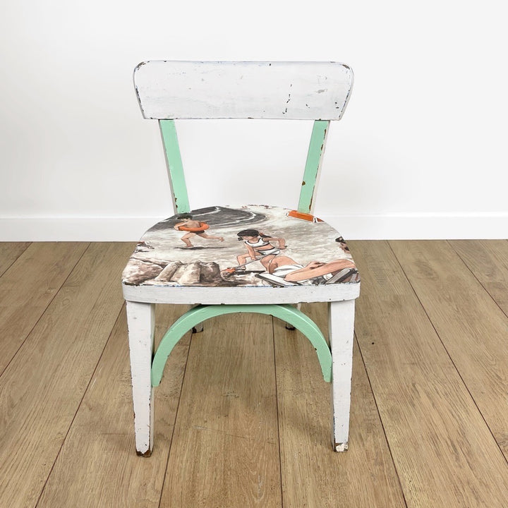 Chaise d'enfant années 70