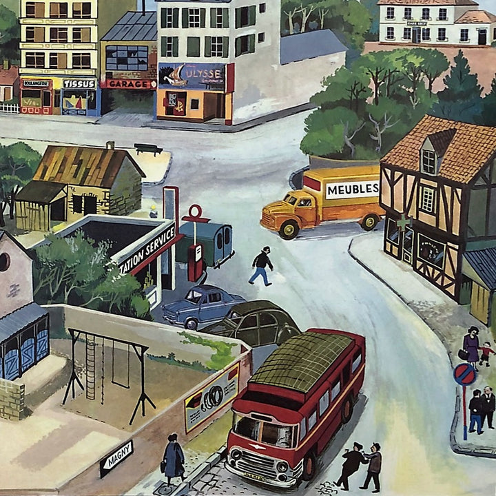 Tableau pédagogique "LE VILLAGE" et "LE PRINTEMPS"