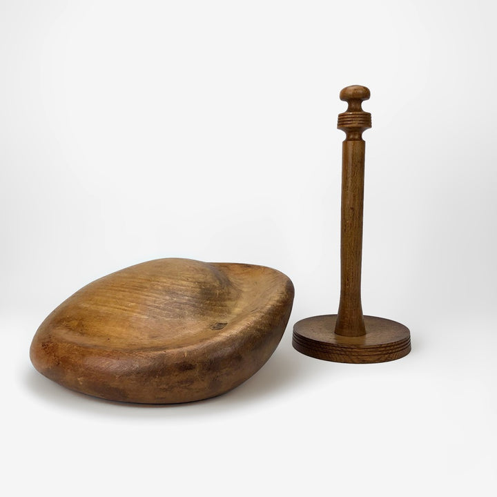 Moule à chapeaux ancien et son socle