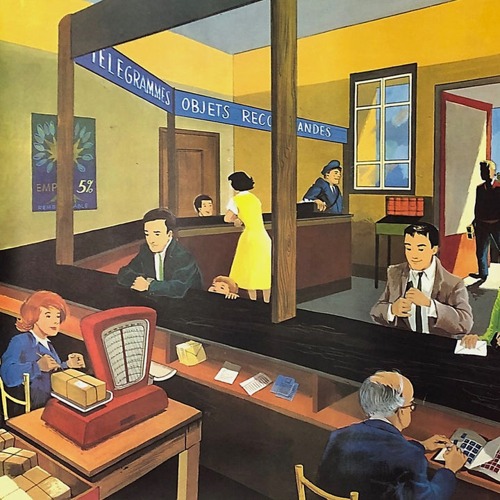 Tableau pédagogique "LA POSTE" et "CHEZ LE DENTISTE"
