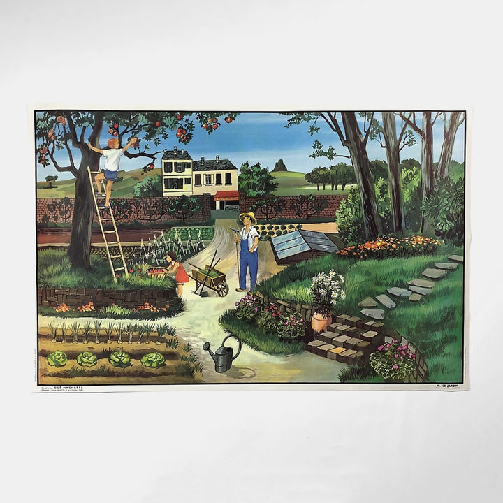 Tableau pédagogique "L'AUTOMNE" et "LE JARDIN"
