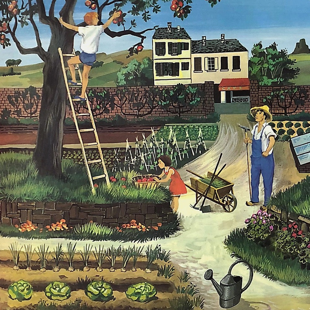 Tableau pédagogique "L'AUTOMNE" et "LE JARDIN"