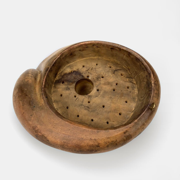 Moule à chapeaux ancien et son socle
