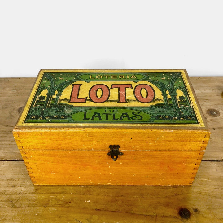 Jeu de Loto en bois des années 30