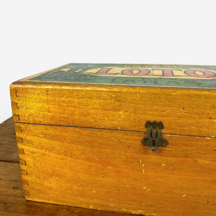 Jeu de Loto en bois des années 30