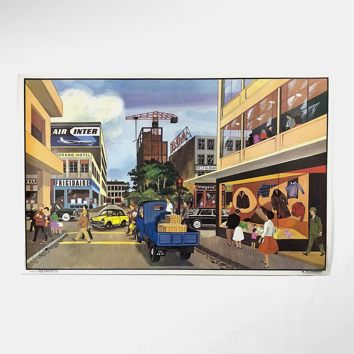 Tableau pédagogique "LE CARREFOUR" et "L'ACCIDENT"
