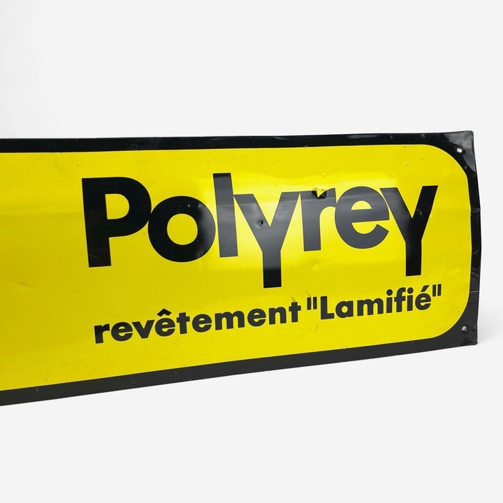 Plaque publicitaire Polyrey