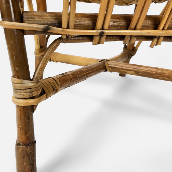 Fauteuil en rotin pour enfant