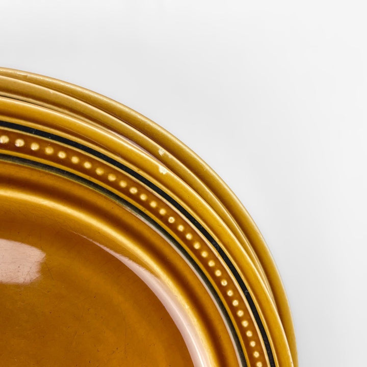 6 assiettes plates faïence de Saint Amand modèle Toulouse