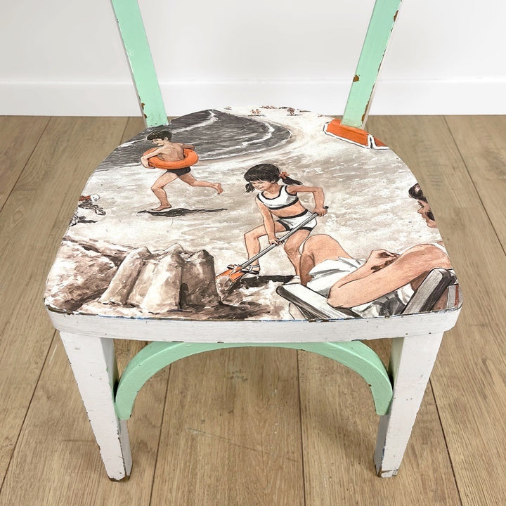 Chaise d'enfant années 70