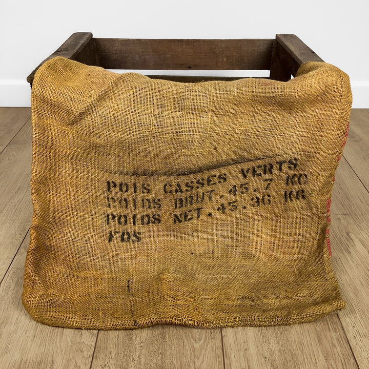 Sac en toile de jute vintage Speedy cook'n USA