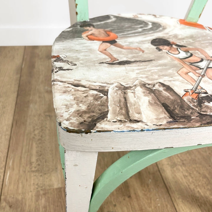 Chaise d'enfant années 70