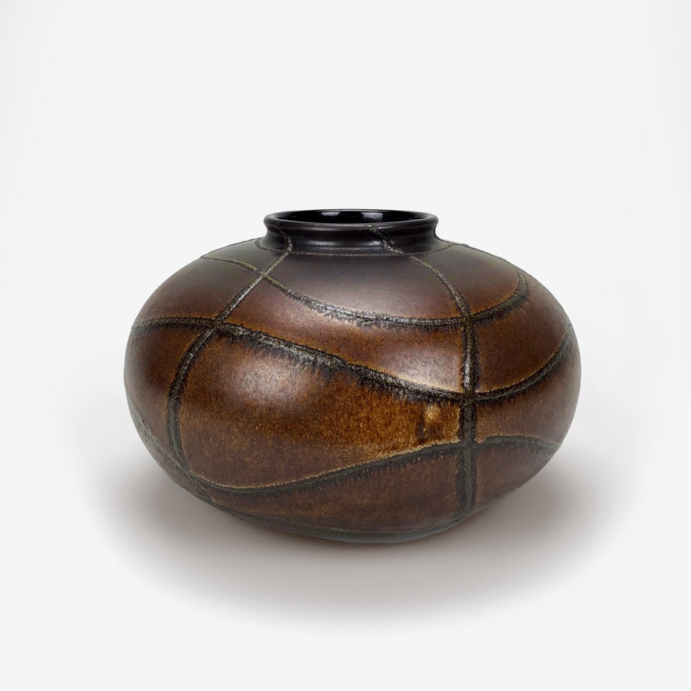 Vase pansu Bay Keramik Mid-Century