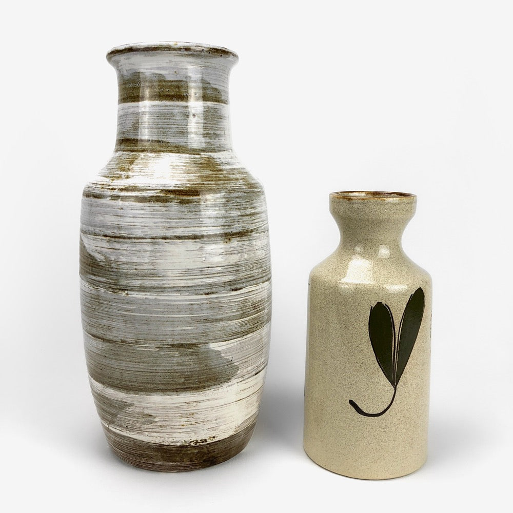 Duo de vases Saint-Clément des années 70